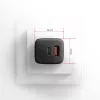 Sieninis įkroviklis Axagon ACU-PQ30 PD3.0 & QC4+ 2x išėjimai 30W
