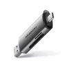 Axagon CRE-SAC SuperSpeed USB-C+USB-A kortelių skaitytuvas 5 Gbps