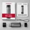 Axagon CRE-SAC SuperSpeed USB-C+USB-A kortelių skaitytuvas 5 Gbps