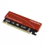 Axagon PCEM2-S PCIe x16 – M.2 NVMe M-rakto adapteris su pasyviu aliumininiu radiatoriumi