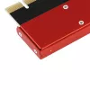 Axagon PCEM2-S PCIe x16 – M.2 NVMe M-rakto adapteris su pasyviu aliumininiu radiatoriumi