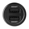 Automobilinis įkroviklis Axagon PWC-5V5 SMART 24W, 2x USB-A, 5V/2.4A + 5V/2.4A