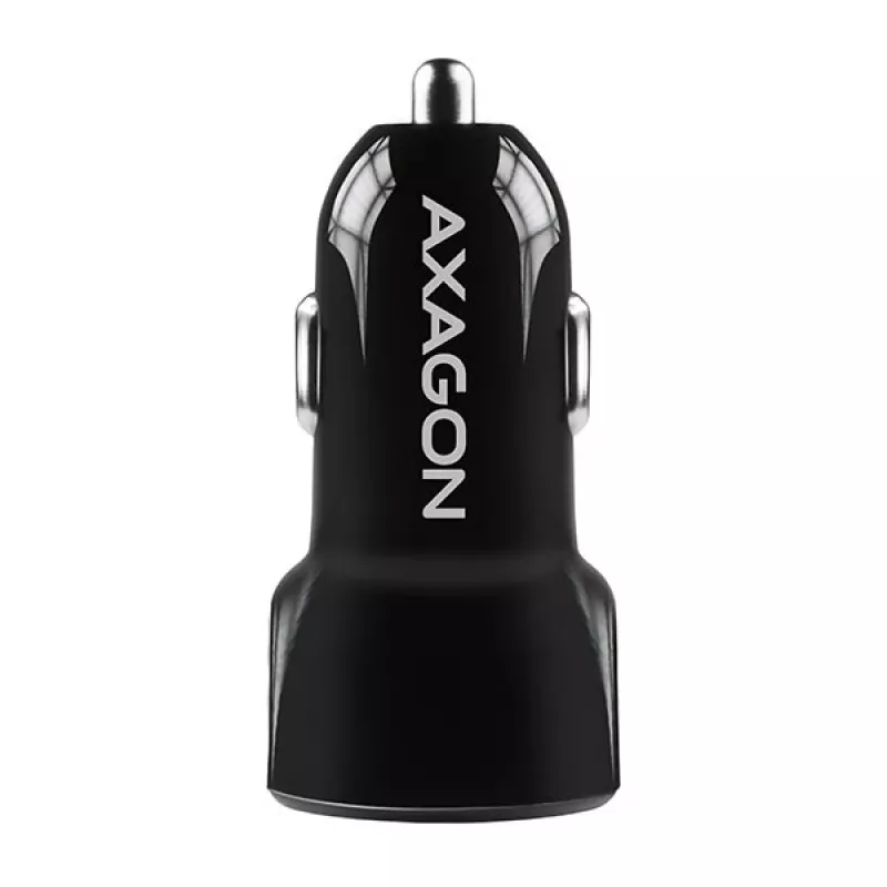 Automobilinis įkroviklis Axagon PWC-5V5 SMART 24W, 2x USB-A, 5V/2.4A + 5V/2.4A