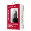 Automobilinis USB įkroviklis Axagon PWC-QC5, 31.5W, QC 3.0, SMART, juodas