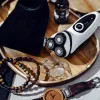 Vyriškas skustuvas Adler AD 2910w baltas, veikimo laikas iki 60 min