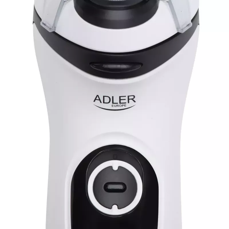 Vyriškas skustuvas Adler AD 2910w baltas, veikimo laikas iki 60 min