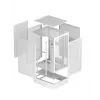 DeepCool CH170 Digital R-CH170-WHNPI0D-G-1 Mini-ITX Mini Tower PC korpusas, be maitinimo šaltinio, 2x USB 3.0, USB-C, baltas