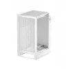 DeepCool CH170 Digital R-CH170-WHNPI0D-G-1 Mini-ITX Mini Tower PC korpusas, be maitinimo šaltinio, 2x USB 3.0, USB-C, baltas