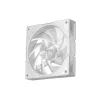 PC korpusas DeepCool CG580 4F WH Midi Tower ATX/Micro ATX/ITX, grūdintas stiklas, 3×120 mm + galinis 120 mm ventiliatoriai, baltas