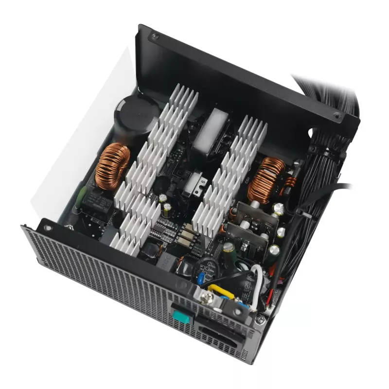 Maitinimo blokas DeepCool PL550D 550W ATX 3.0 80 PLUS Bronze, 120mm ventiliatorius, nemodulinis, 6 SATA, 3x 6+2 PCIe
