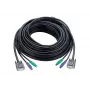 KVM kabelis ATEN PS/2 HDB 1,2 m juodas