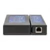 DIGITUS DN-14001-2 Belaidis tinklo kabelių testeris su PoE testavimu ir dėklu