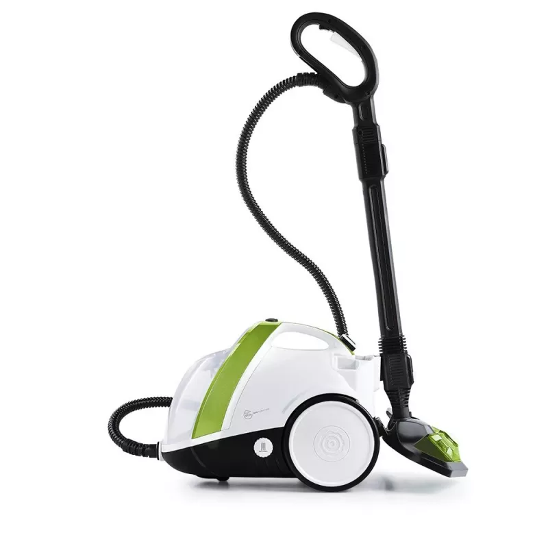 Garinis valytuvas Polti Vaporetto Smart 110 Eco, cilindrinis, 1500 W, juoda, žalia, balta