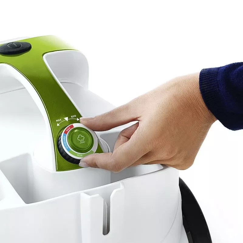 Garinis valytuvas Polti Vaporetto Smart 110 Eco, cilindrinis, 1500 W, juoda, žalia, balta