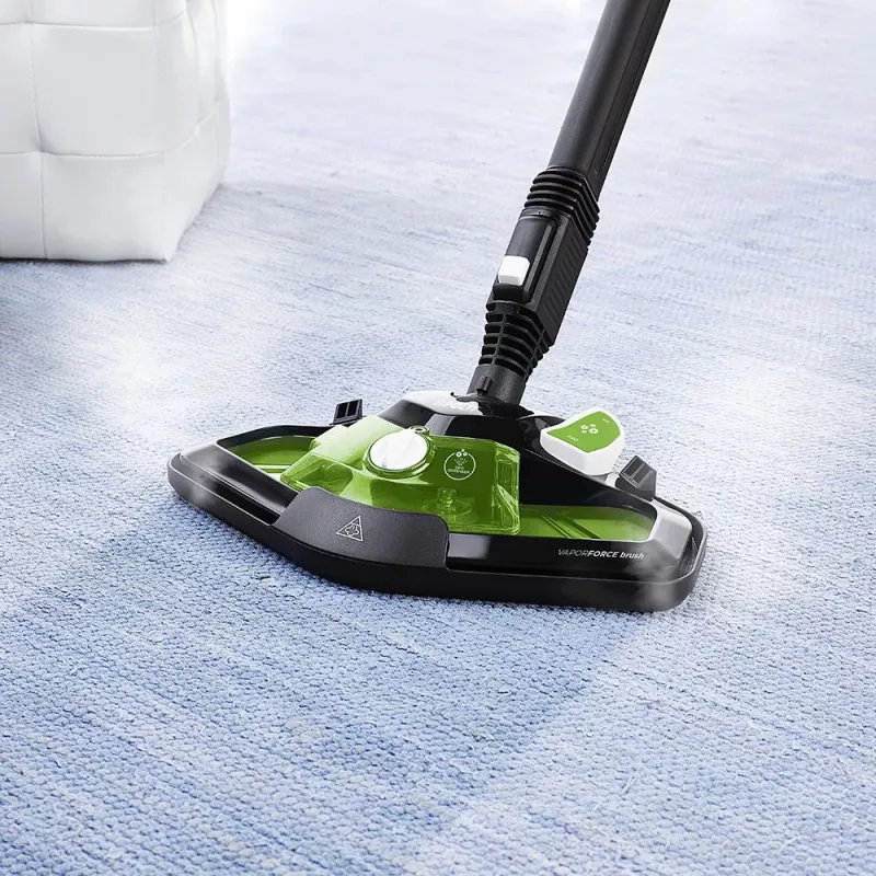 Garinis valytuvas Polti Vaporetto Smart 110 Eco, cilindrinis, 1500 W, juoda, žalia, balta