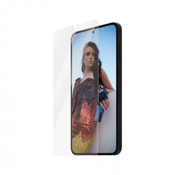 PanzerGlass SAFE. apsauginis stiklas Samsung Galaxy S25+ | S24+ | Ultra-Wide Fit su EasyAligner