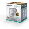 Maisto džiovintuvas Gorenje FDK 24 DW – baltas permatomas, 31 cm grotelės, 240 W, iki 70°C