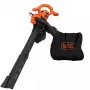Pūstuvas Black & Decker BEBLV260 2600 W, 315 km/h, 40 L maišas, 4,8 kg