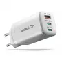 Sieninis įkroviklis Axagon ACU-DPQ65W PD3.0 & QC4+ 3x išėjimai 65W