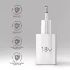 Sieninis įkroviklis Axagon ACU-QC18W QC3.0 1xOUTPUT 18W
