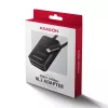 Axagon ADM2-CM USB-C adapteris M.2 NVMe SATA 10Gbps juodas