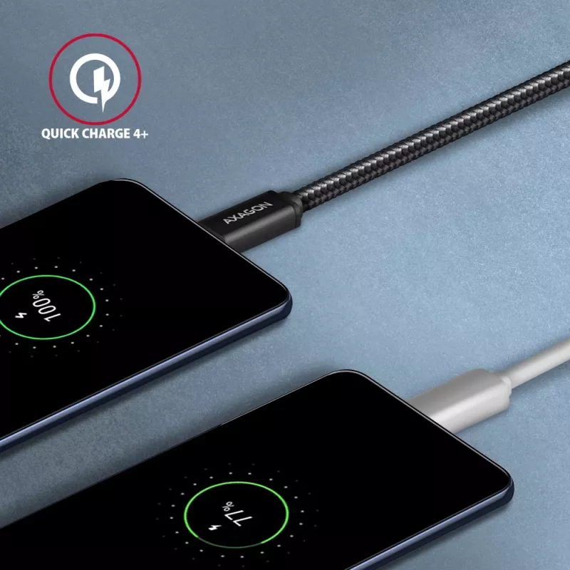 Axagon BUCM3-CM30AB SPEED USB-C <> USB-C 3.2 Gen 1 laidas 3 m