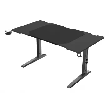 Tiesus kompiuterinis stalas GENESIS NDS-2249 juoda MDF 140x75cm