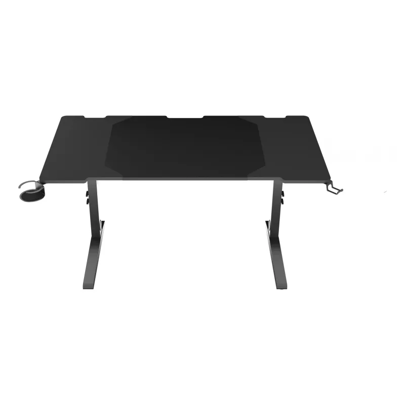 Tiesus kompiuterinis stalas GENESIS NDS-2249 juoda MDF 140x75cm