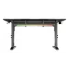 Tiesus kompiuterinis stalas GENESIS NDS-2249 juoda MDF 140x75cm