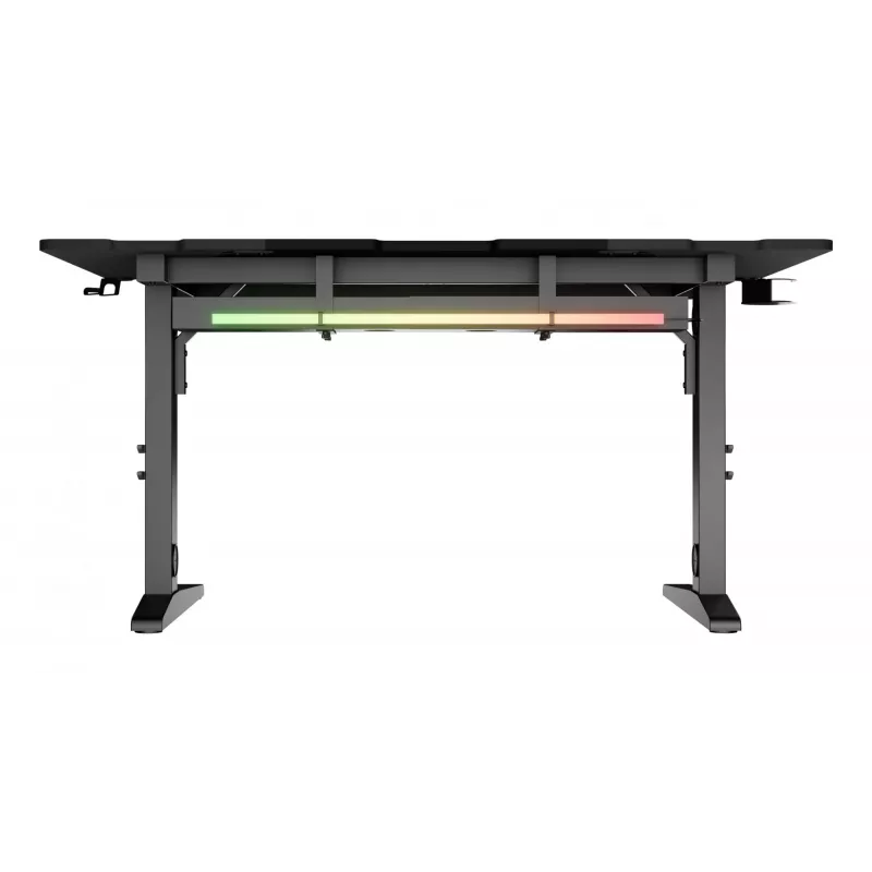 Tiesus kompiuterinis stalas GENESIS NDS-2249 juoda MDF 140x75cm