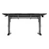 Tiesus kompiuterinis stalas GENESIS NDS-2249 juoda MDF 140x75cm