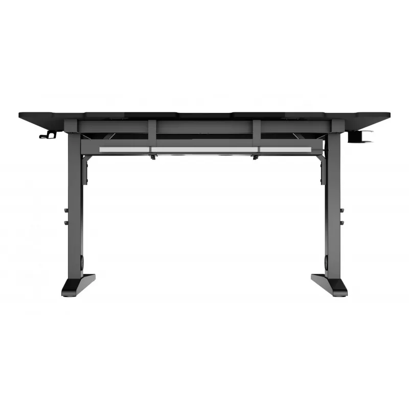 Tiesus kompiuterinis stalas GENESIS NDS-2249 juoda MDF 140x75cm