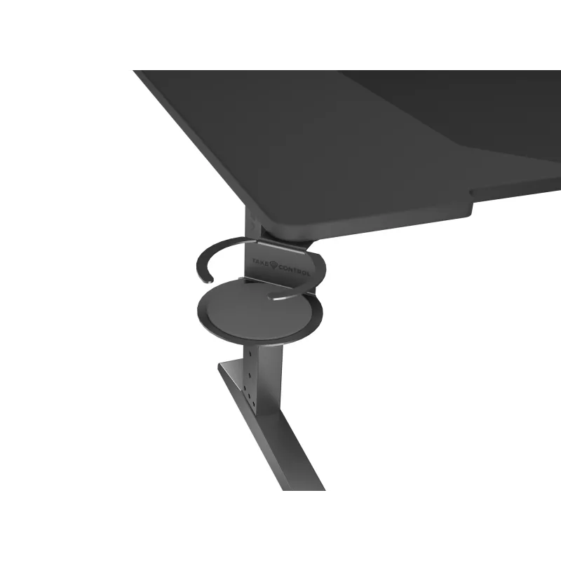 Tiesus kompiuterinis stalas GENESIS NDS-2249 juoda MDF 140x75cm