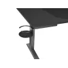 Tiesus kompiuterinis stalas GENESIS NDS-2249 juoda MDF 140x75cm