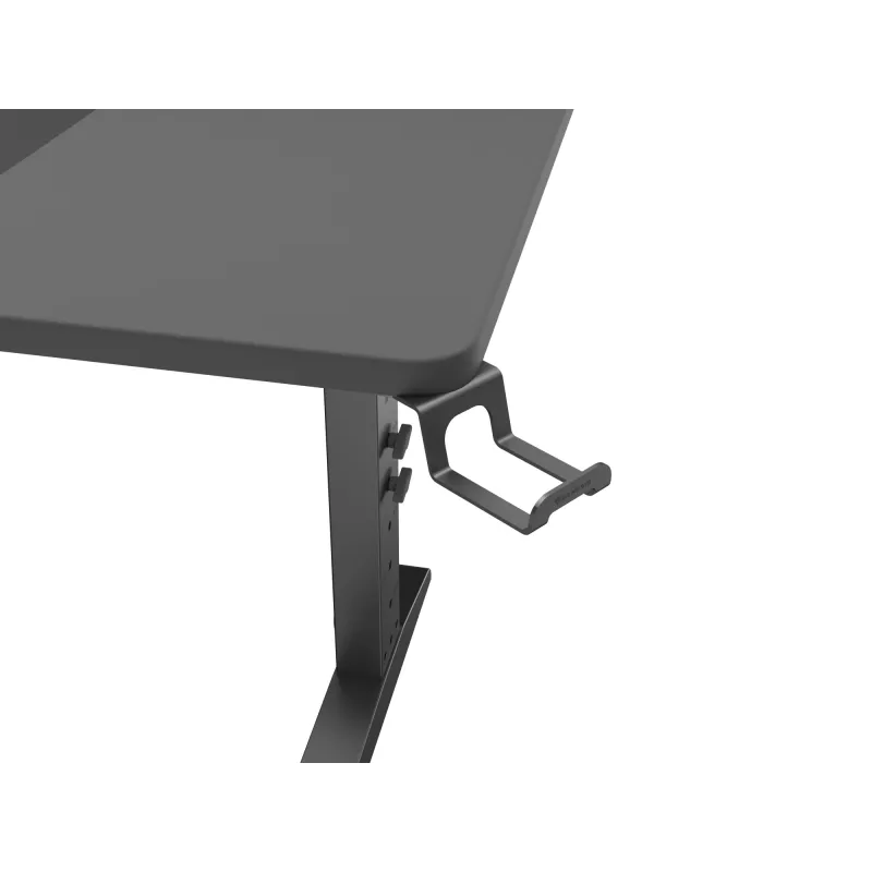Tiesus kompiuterinis stalas GENESIS NDS-2249 juoda MDF 140x75cm