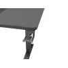 Tiesus kompiuterinis stalas GENESIS NDS-2249 juoda MDF 140x75cm