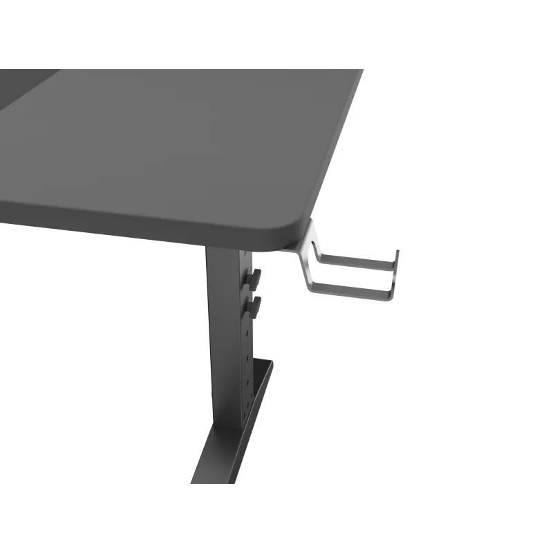 Tiesus kompiuterinis stalas GENESIS NDS-2249 juoda MDF 140x75cm