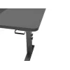 Tiesus kompiuterinis stalas GENESIS NDS-2249 juoda MDF 140x75cm