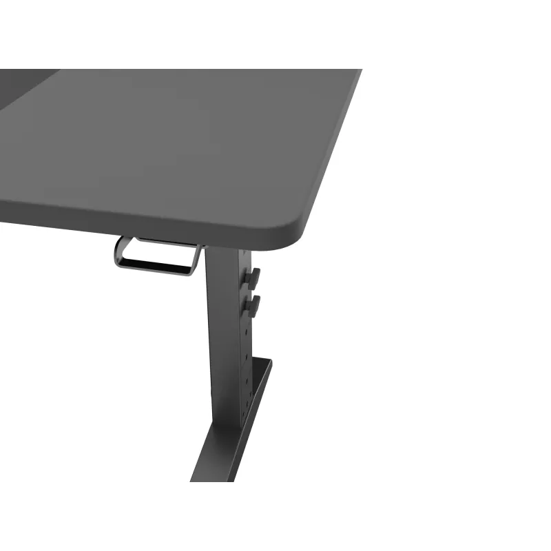 Tiesus kompiuterinis stalas GENESIS NDS-2249 juoda MDF 140x75cm