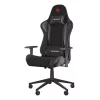 Žaidimų kėdė GENESIS Nitro 440 G2, paminkštinta sėdynė, audinys/dirbtinė oda, pilka/juoda, max 120 kg, reguliuojama atlošas ir 1D porankiai