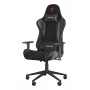 Žaidimų kėdė GENESIS Nitro 440 G2, paminkštinta sėdynė, audinys/dirbtinė oda, pilka/juoda, max 120 kg, reguliuojama atlošas ir 1D porankiai