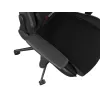 Žaidimų kėdė GENESIS Nitro 440 G2, paminkštinta sėdynė, audinys/dirbtinė oda, pilka/juoda, max 120 kg, reguliuojama atlošas ir 1D porankiai
