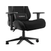 Žaidimų kėdė GENESIS Nitro 440 G2, paminkštinta sėdynė, audinys/dirbtinė oda, pilka/juoda, max 120 kg, reguliuojama atlošas ir 1D porankiai