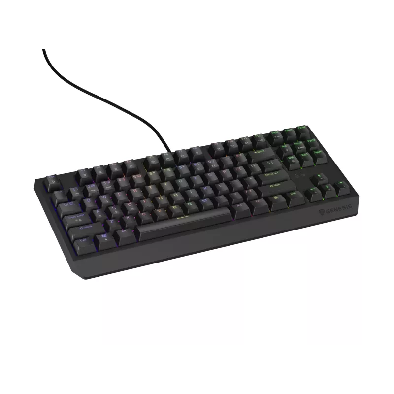 GENESIS Thor 230 TKL klaviatūra žaidimams USB + RF belaidė + Bluetooth QWERTY Juoda