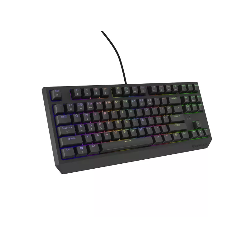 GENESIS Thor 230 TKL klaviatūra žaidimams USB + RF belaidė + Bluetooth QWERTY Juoda