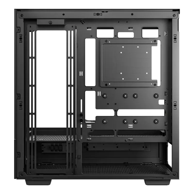 Korpusas DeepCool CH690 DIGITAL Tower Black – ATX/Micro-ATX/Mini-ITX, LCD ekranas, 3x2,5 col. + 1x3,5 col. vietos, iki 450 mm GPU, 182 mm aušintuvui