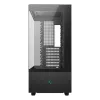 Korpusas DeepCool CH690 DIGITAL Tower Black – ATX/Micro-ATX/Mini-ITX, LCD ekranas, 3x2,5 col. + 1x3,5 col. vietos, iki 450 mm GPU, 182 mm aušintuvui
