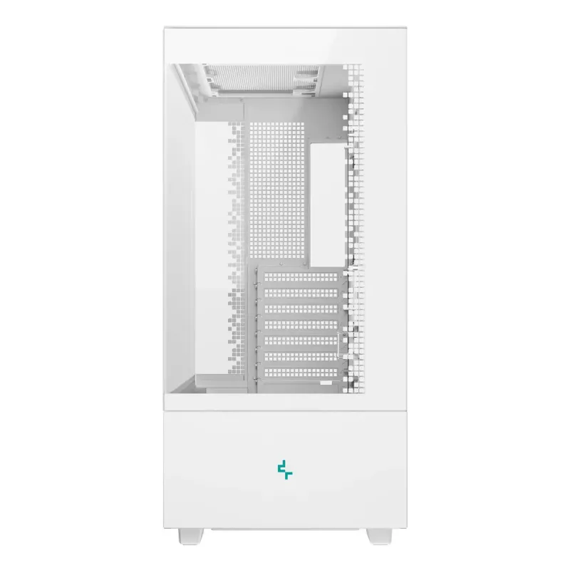 PC korpusas DeepCool CH690 Tower White – ATX/microATX, LCD ekranas, 3x2,5 colio vietos, 1x3,5 colio, GPU iki 450 mm, aušintuvo aukštis 182 mm