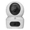 IP vaizdo stebėjimo kamera EZVIZ H7c Dual 2K (2560×1440), dviejų objektyvų, vidaus, Wi‑Fi/ETH, microSD iki 512 GB