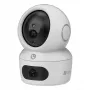 IP vaizdo stebėjimo kamera EZVIZ H7c Dual 2K (2560×1440), dviejų objektyvų, vidaus, Wi‑Fi/ETH, microSD iki 512 GB